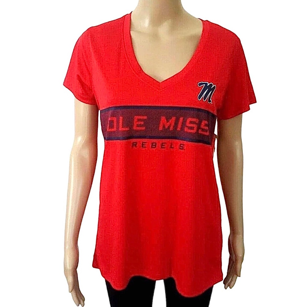 Ole Miss Rebels Womens Shirt Moisture Wicking Lightweight Size Small - Picture 2 of 7